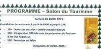 SAMEDI 26 ET DIMANCHE 27 AVRIL SALON DU TOURISME AU CAL A ORNANS