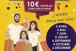 Le shopping à Ornans c'est gagnant . Toutes les dates 2025